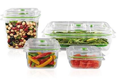 FoodSaver Vacuum Sealed Fresh Containers, 4-Piece Set – Only $32 Shipped!