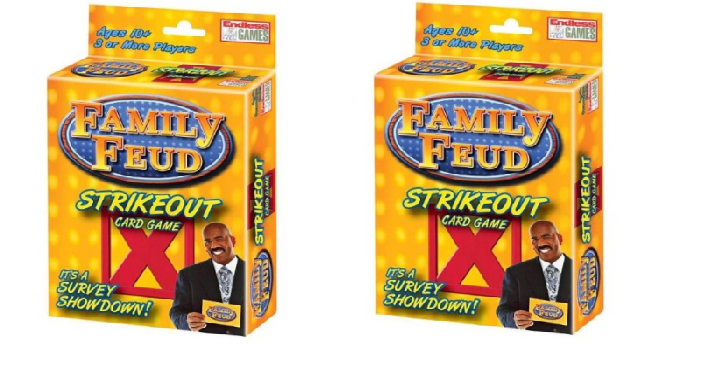 Family Feud Strikeout Card Game Only $4.77! (Reg. $9.99)