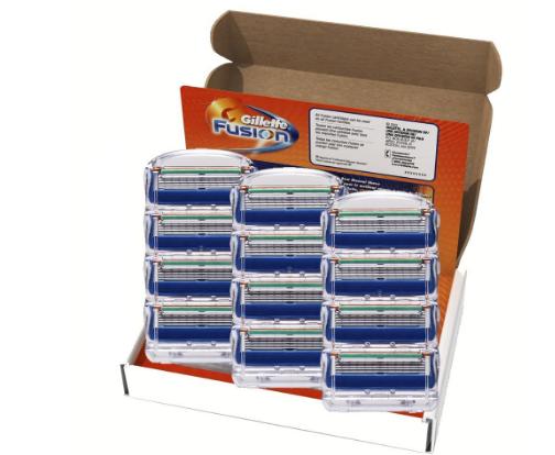 Gillette Fusion Manual Men’s Razor Blade Refills, 12 Count – Only $24.97!