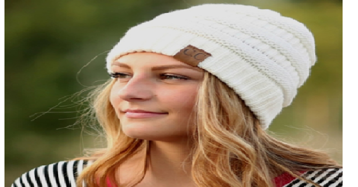 Popular C.C. Knit Beanie Hats (2 Pack) Only $14.99 Shipped! That’s Only $7.49 Each!