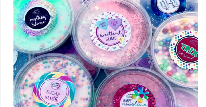Scented & Glittery Slime with FREE Gift Packaging Just $6.95 (Reg. $15)