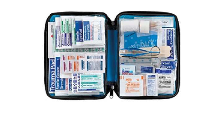 299 Piece All-Purpose First Aid Essentials Kit in Fabric Case Only $12.06!