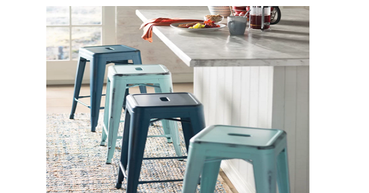 Colorful 24″ Bar Stools for Only $26.99! (Reg. $88.63)
