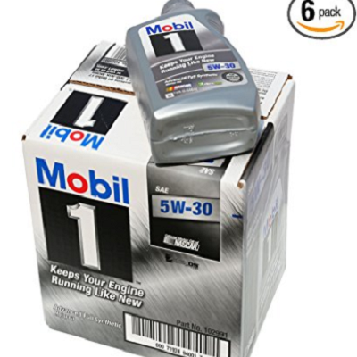 Amazon Prime Deal: Mobil 1 94001 5W-30 Synthetic Motor Oil – 1 Quart (Pack of 6) ONLY $26.99 Shipped!
