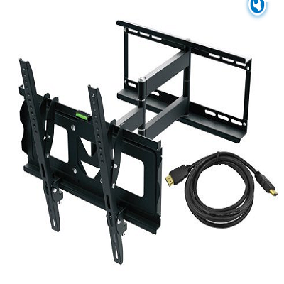 Ematic Full Motion TV Wall Mount Kit with HDMI Cable ONLY $29.99 (Reg. $78)