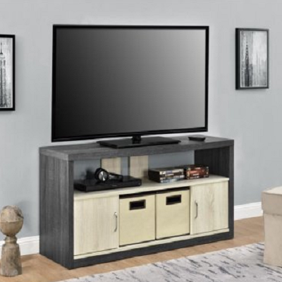 Altra Winlen 50″ TV Stand with 2 Decorative Bins for ONLY $69 (Reg. $134) +FREE Shipping!