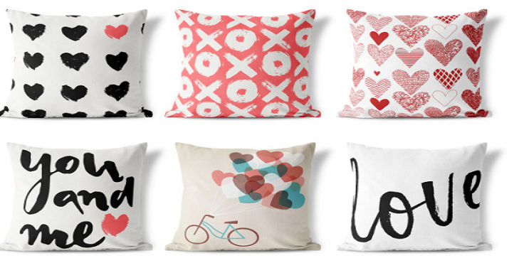 Jane: Valentine’s Pillow Cover ONLY $5.99! (Reg. $25.99)