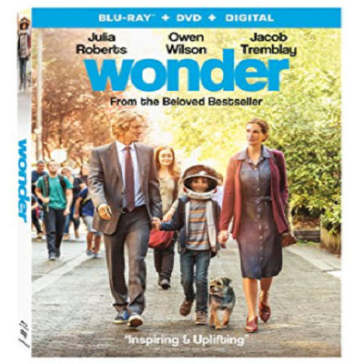 You can now Pre-Order the Blu-Ray Movie Wonder for Just $18.96!