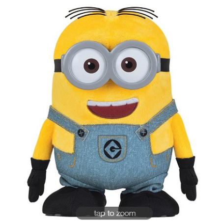 Despicable Me 3: Walk and Talk Dave Plush Figure is Just $7.48! (Reg. $24.99)