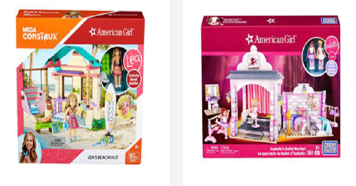 American Girl Mega Contrux Playsets as low as $14.89!