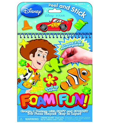 Disney Pixar Foam Fun Activity Book for Only $6.96!