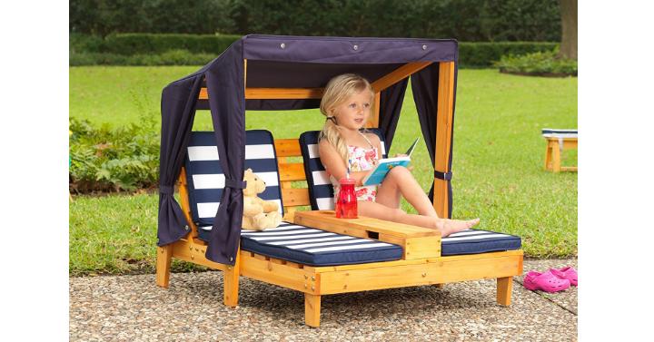 KidKraft Outdoor Double Chaise Lounge – Only $86.99 Shipped!