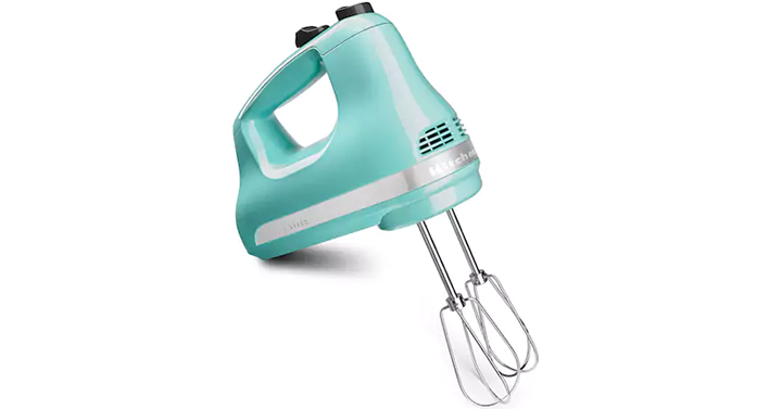 LAST DAY!!! Kohl’s 30% Off! Spend Kohl’s Cash! Stack Codes! FREE Shipping! KitchenAid 5-Speed Ultra Power Hand Mixer – Just $31.49!