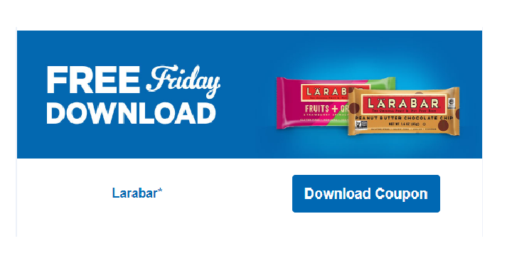 FREE Larabar! Download Your Coupon Today, Jan. 5th Only!