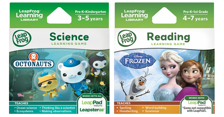 Best Buy: LeapFrog Disney Learning Games Starting at $1.99!
