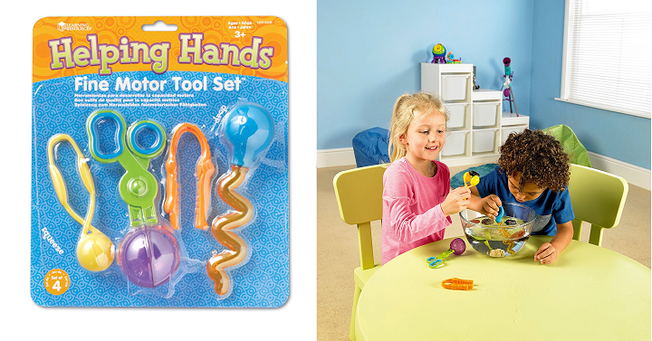 Learning Resources Helping Hands Fine Motor Tool Set Only $11.45!