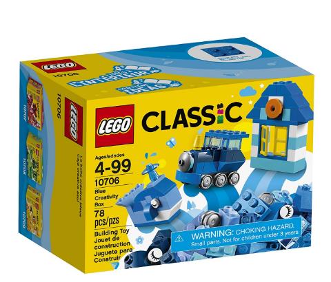 LEGO Classic Blue Creativity Box Building Kit – Only $3.99!