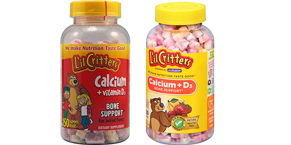 L’il Critters Calcium Gummy Bears with Vitamin D3, 150 Count—$3.88 Shipped!