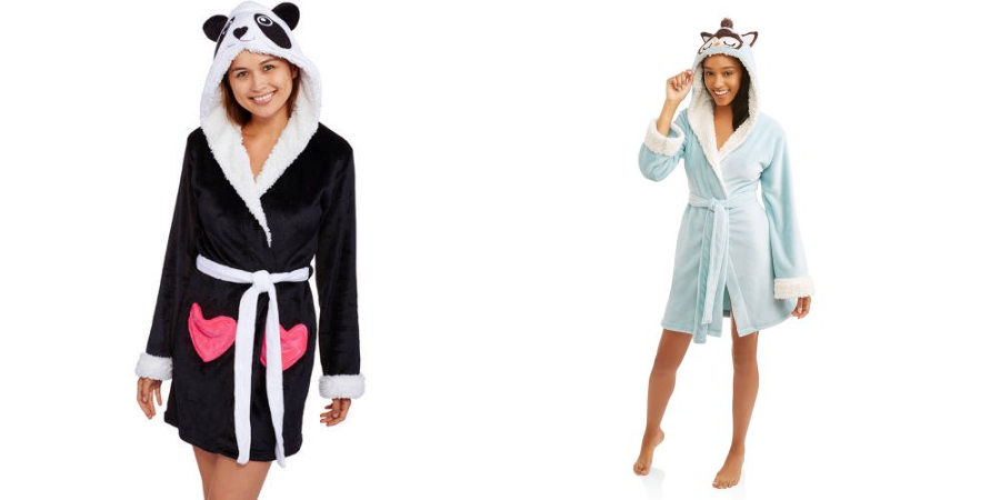 Body Candy Juniors’ Huggable Luxe Critter Sleepwear Robe ONLY $5.00!