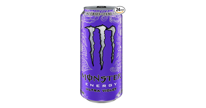 Monster Energy, Ultra Violet Drinks, 16 Ounce – Pack of 24 – Just $22.08! $.92 per can!