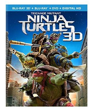 Teenage Mutant Ninja Turtles (3D/Bluray/DVD/Digital Copy) – Only $9.99!