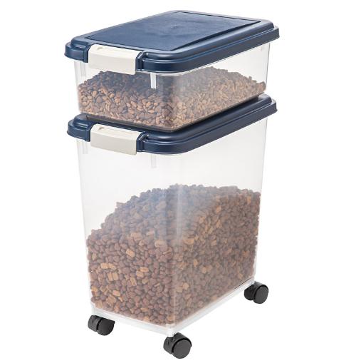 IRIS 3-Piece Airtight Pet Food Container Combo – Only $18.89!