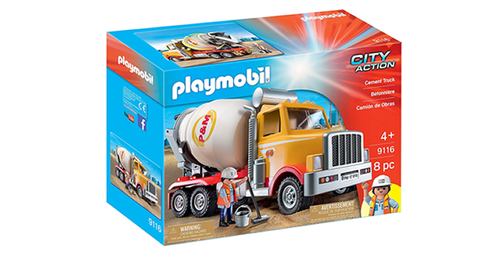 PLAYMOBIL Cement Truck – Just $13.99!