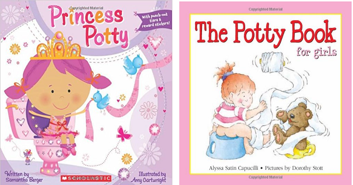 Princess Potty Training Books! Potty Book for Girls Hardcover Only $4.20 & More!