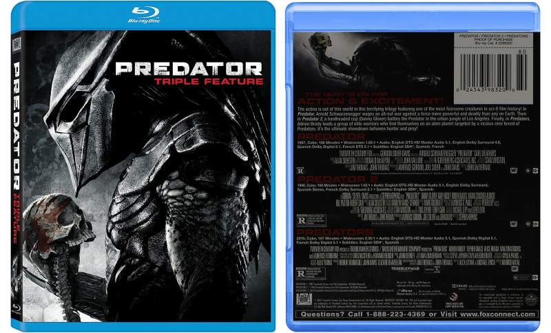 Predator Triple Feature on Blu-Ray—$12.99!