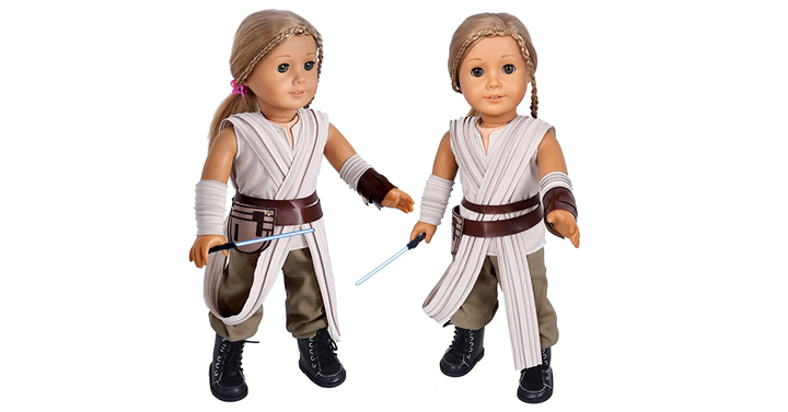 Star Wars Rey Inspired 8pc Clothes for 18 inch American Girl American Girl Dolls – Just $17.99!