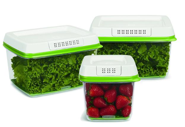 Rubbermaid FreshWorks Produce Saver Food Storage Containers (Set of 3) – Only $17.81!