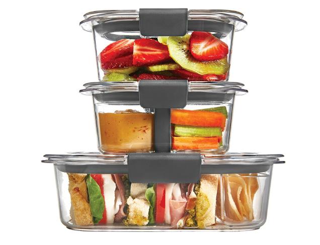 Rubbermaid Brilliance 10-Piece Food Storage Lunch Kit – Only $10.49!