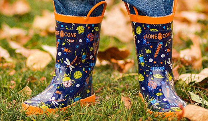 Lone Cone Children’s Waterproof Rubber Rain Boots as low as $14.99!