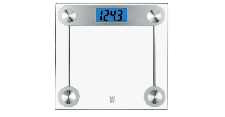 Weight Watchers Clear Glass Scale Only $8.95! (Reg. $24.99)