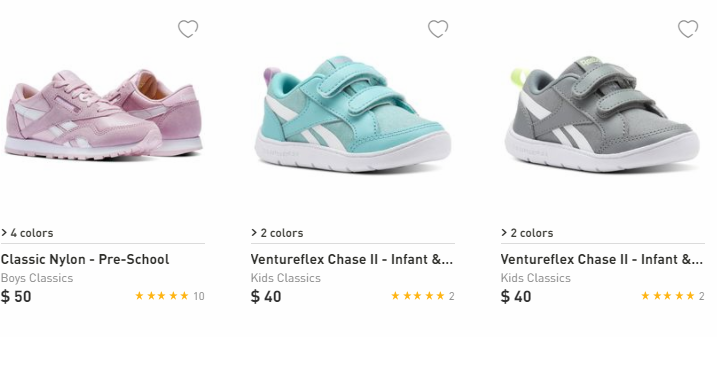 Reebok: Buy 1 Pair Get 1 FREE on Kids’ Shoes!