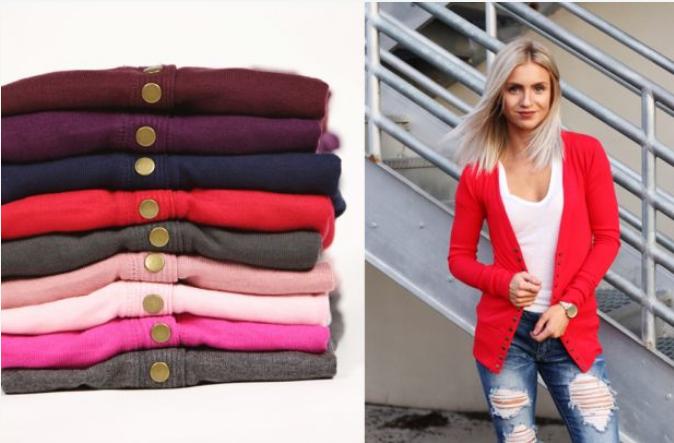 Snap It Cardigan – Only $13.99!