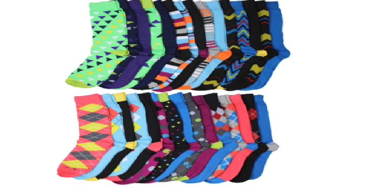 John Weitz Men’s Casual Dress Socks (30 Pairs) Only $28.99 Shipped!