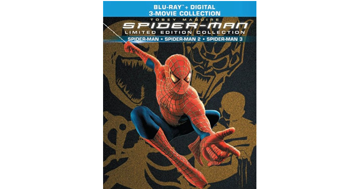 Spider-Man Trilogy Limited Edition Collection on Blu-ray – Just $16.99!