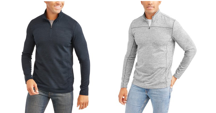 Swiss Tech Men’s Light Weight Quarter Zip Sweater Jacket Only $7.00! (Reg $14.86)