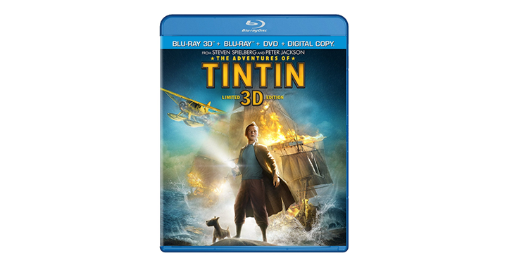 The Adventures of Tintin – 3D + DVD + Blu-ray + Digital – Just $9.99!