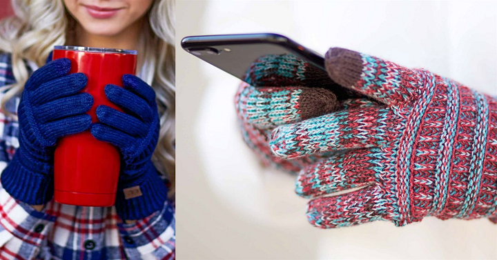 Popular CC Touchscreen Gloves Only $14.99 Shipped!
