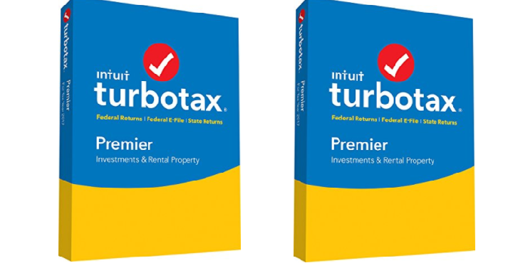 TurboTax Premier 2017 Fed + Efile + State Only $54.86 Shipped! (Reg. $89.99)