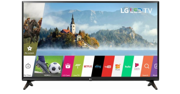 LG 49″ LED Smart HDTV Only $349.99 Shipped! (Reg. $449.99)