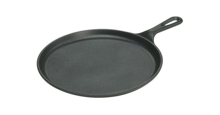 Lodge Cast Iron Round Griddle – Pre-Seasoned, 10.5-inch – Just $11.09!