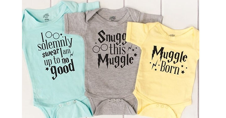 Wizard Inspired Baby Bodysuits from Jane – Just $10.99!