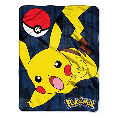 Amazon: Pokemon Pikachu Silk Touch Throw Blanket (46×60) Only $10.95!