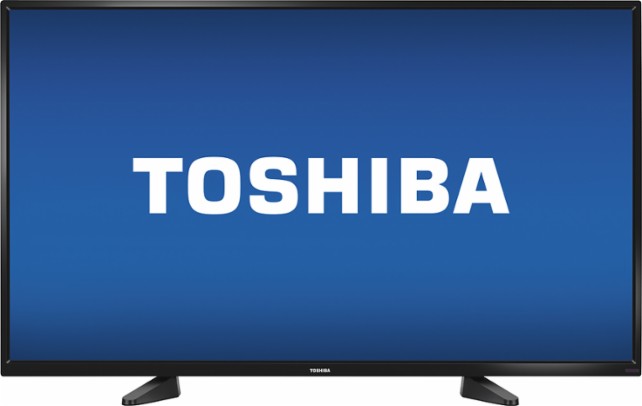 Toshiba 43″ LED 1080p HDTV with Chromecast Built-in – Just $199.99!