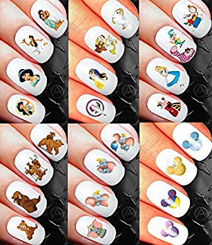Disney Classic Nail Art Decals Mega Pack (400 Count) Only $9.99!