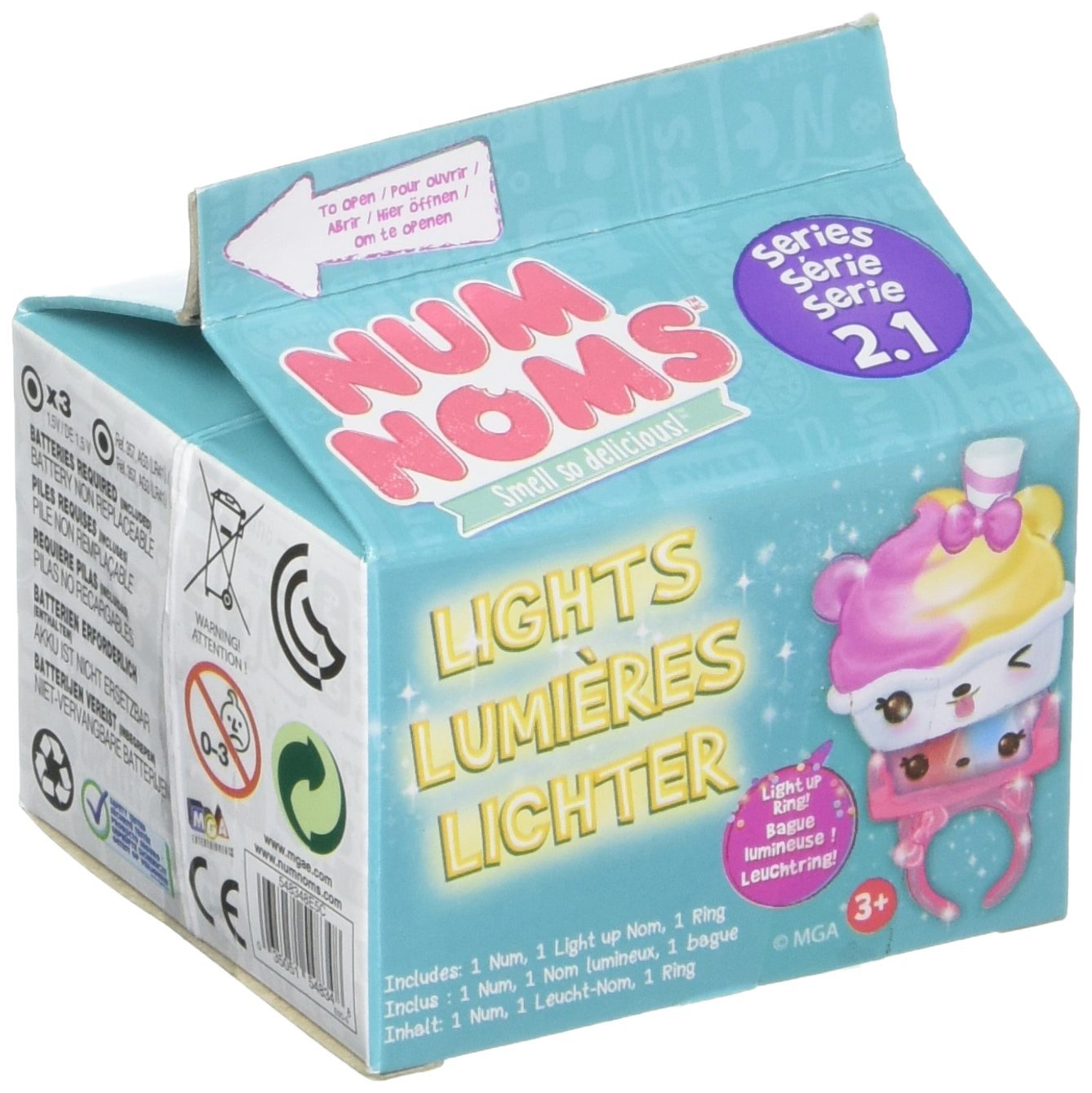 Num Noms Lights Mystery 6 Pack Series 2 Small Food Toy Only $9.07!