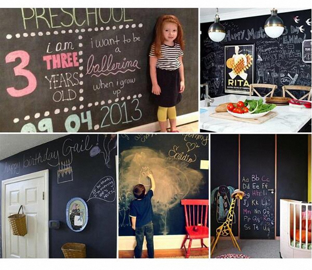Adhesive Chalkboard Sticker (78″x18″) Only $7.99!